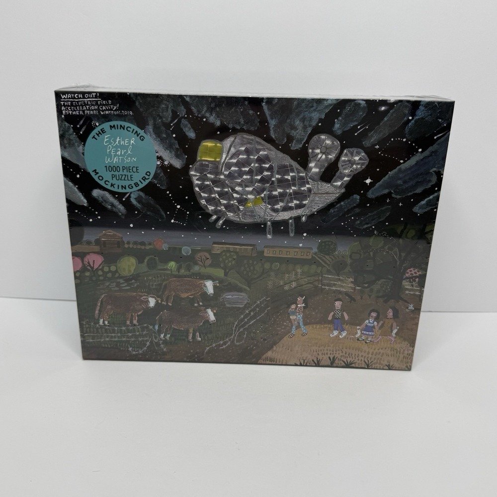 Esther Pearl Watson Watch Out! Puzzle 1000 Pieces 20" x 27" Brand New Sealed